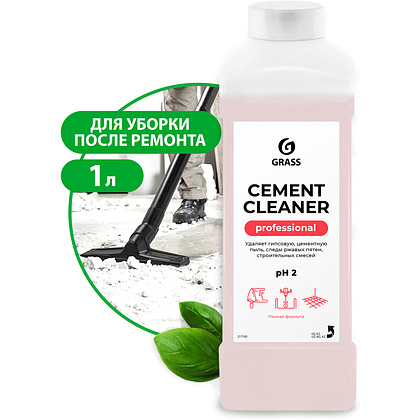 Средство моющее после ремонта "Cement Cleaner", 1 л