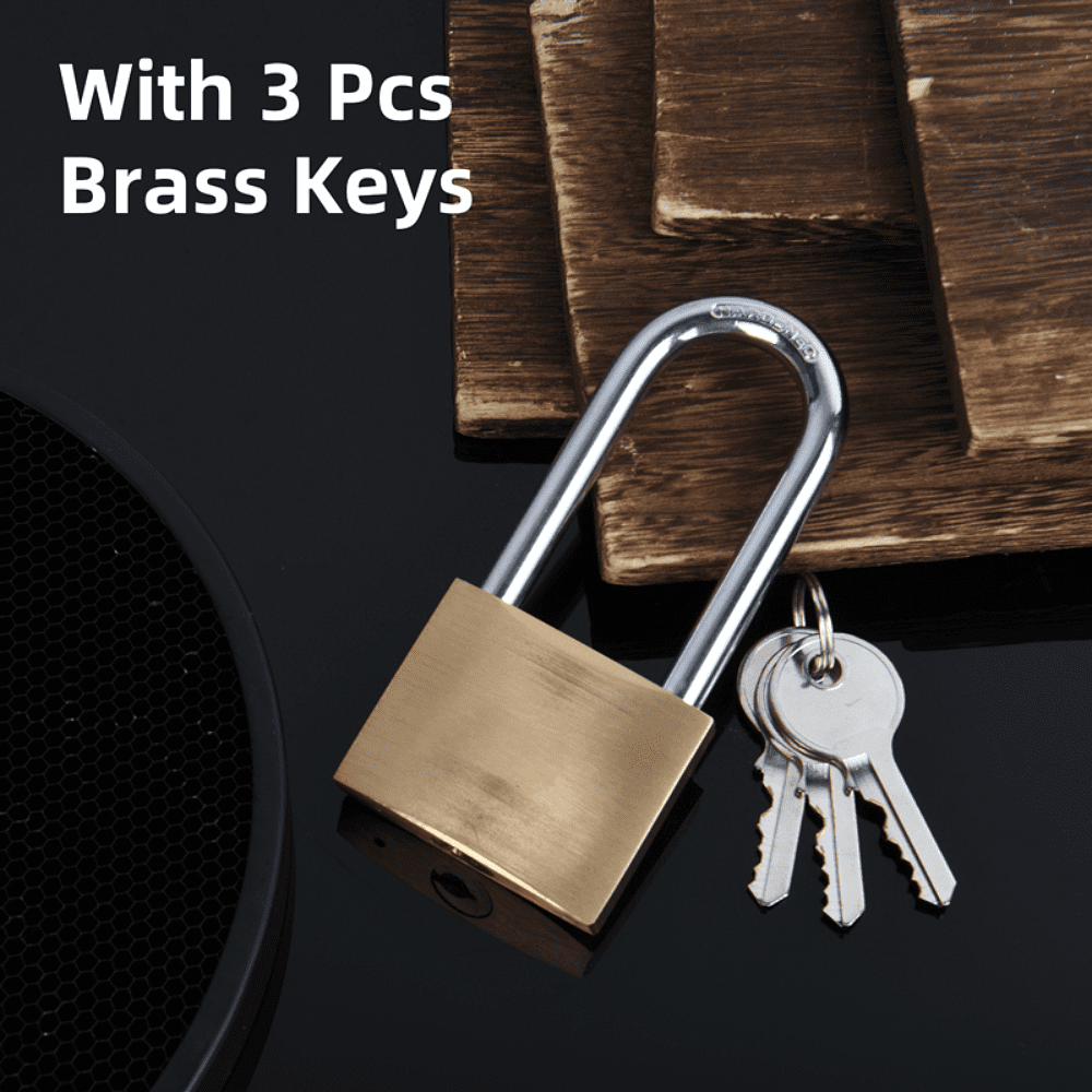 Замок навесной Deli YS EDL508506 60 мм, автомат, 3 ключа, защита от влаги - 3