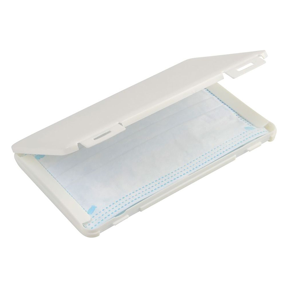 Футляр для защитных масок "Mask Protect", пластик, белый - 2