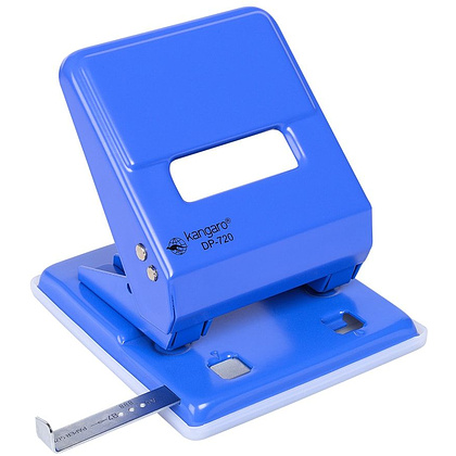 Дырокол Kangaro "DP-720", 36 листов, синий