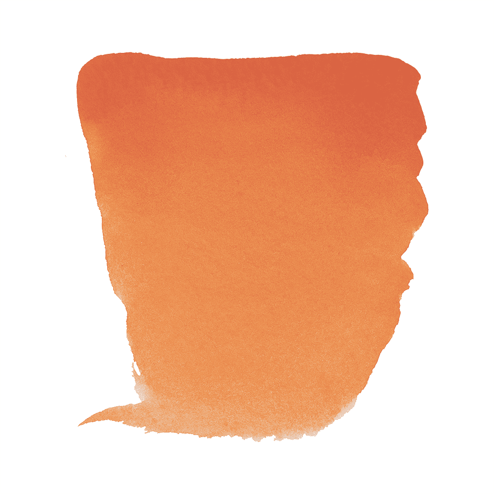 Краски акварельные "Rembrandt", 264 оранжевый насыщенный, кювета - 2