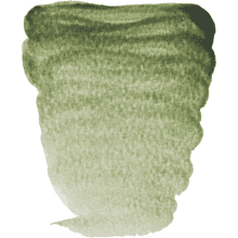 Краски акварельные "Rembrandt", 629 зелёная земля, кювета