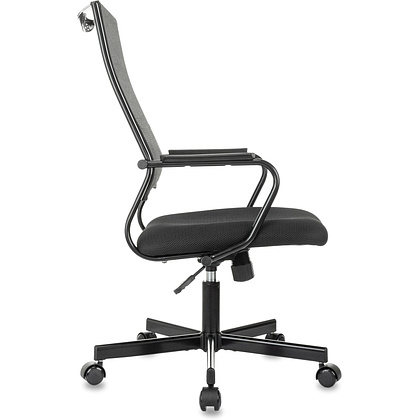 Компьютерное кресло Бюрократ CH Balance, сетка, ткань, черный, металл, черный - 4