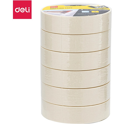 Клейкая лента малярная "Deli", 24x18,2 мм/м - 2