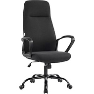 Кресло компьютерное EVERPROF Smart, ткань, черный, металл, корпус черный