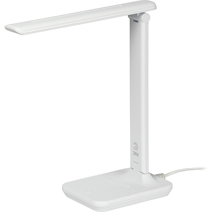 Светильник настольный ЭРА "NLED-500-10W-W", светодиодный, белый
