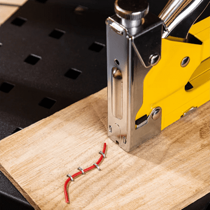 Степлер Deli YS EDL1313, механический, 3-в-1 + комплект скоб (П, U, T) - 6