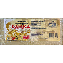 Пластилин скульптурный "7ПЛ-004ПР", 500 г, телесный твердый