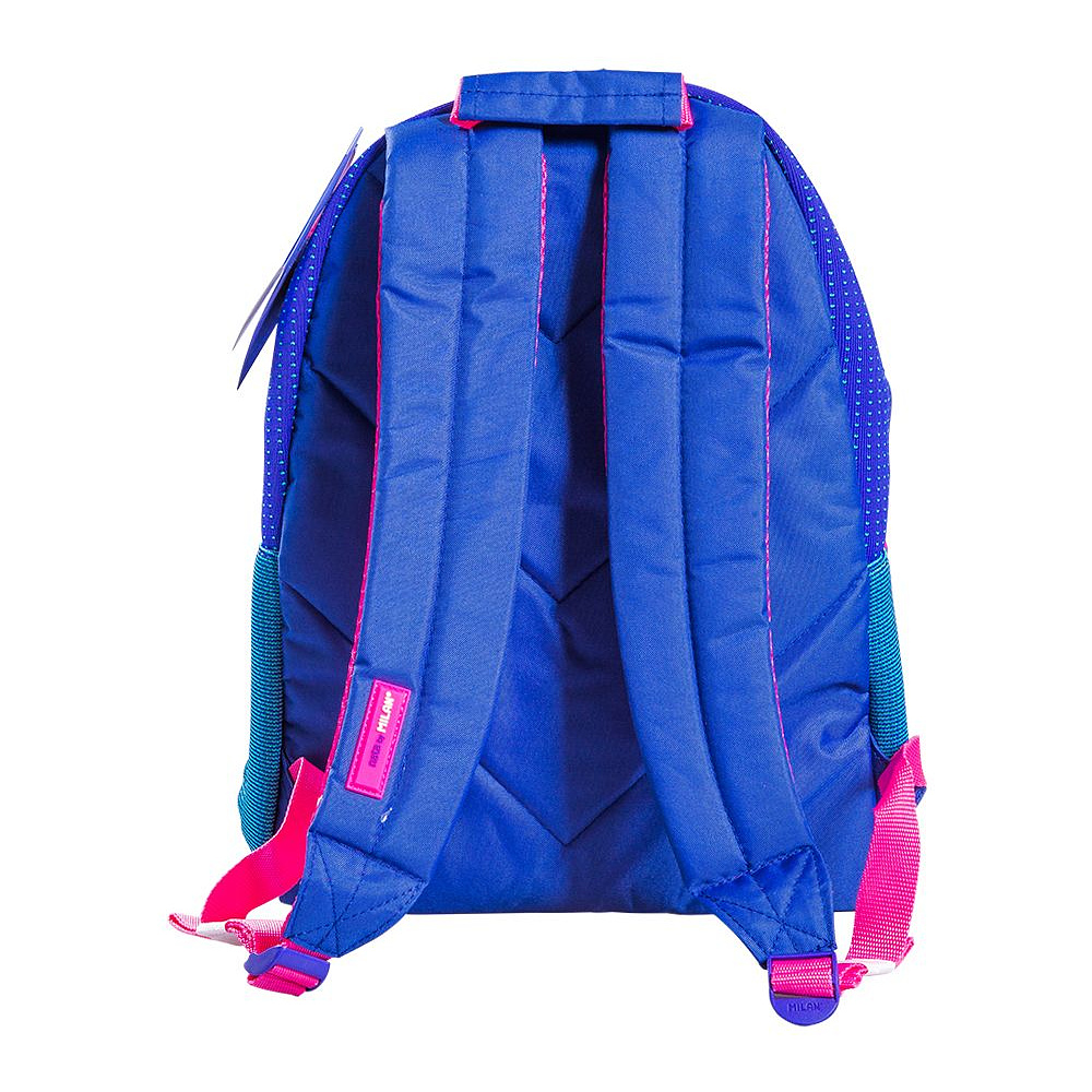 Рюкзак молодежный "Knit", фиолетовый, зеленый - 3
