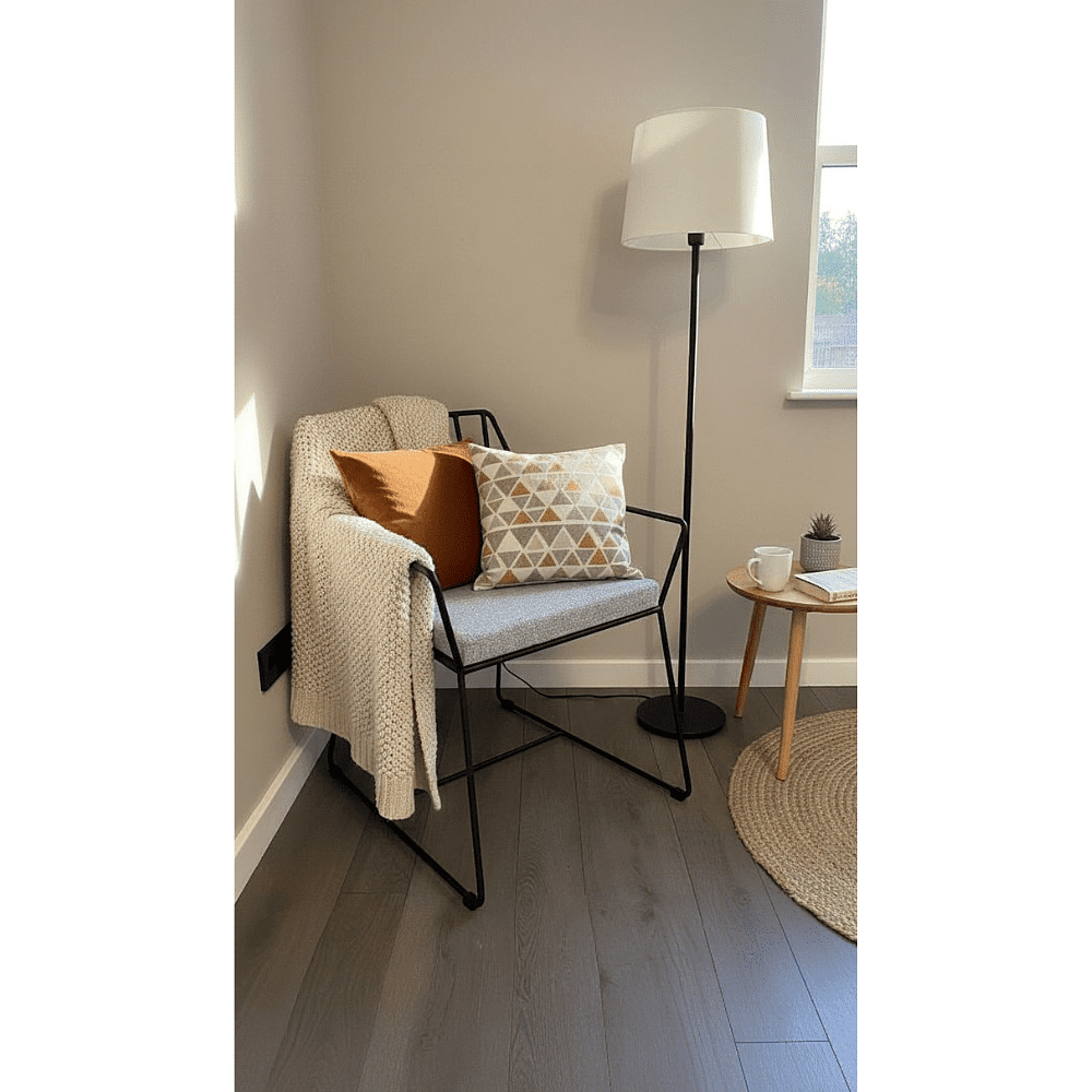 Кресло ALLERD MILORD, ткань, серебристый - 5