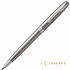 Ручка шариковая автоматическая Parker "Sonnet Core K526", 1.0 мм, серебристый, стерж. черный