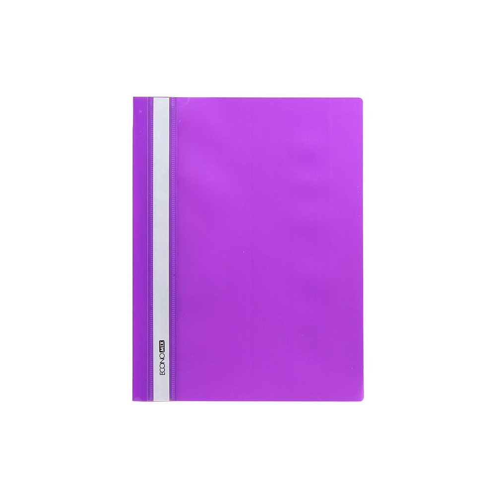Папка-скоросшиватель "Econimix", A4, фиолетовый