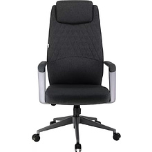 Кресло компьютерное EVERPROF Singapure, ткань, темно-серый, металл, корпус черный