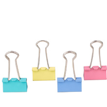 Зажим для бумаг "Deli", 32 мм, 24 штук, ассорти