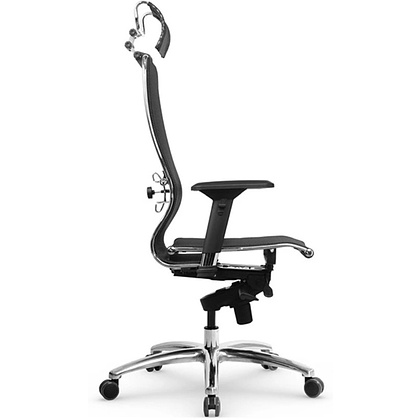 Кресло для руководителя "METTA SAMURAI S-3.04", ткань, металл, пластик, черный - 3