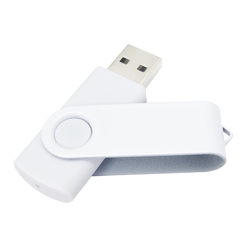 USB Flash накопитель 2.0 16 Gb VDF-008 СС, пластик, металл, белый - 2