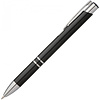Ручка шариковая автоматическая "Baltimore", 0.7 мм, черный, серебристый, стерж. синий - 2