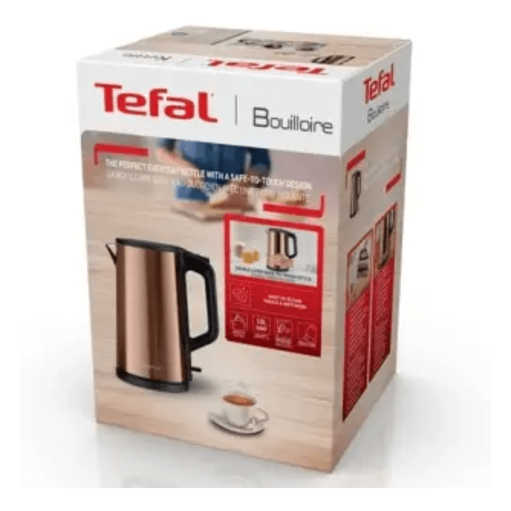 Электрочайник Tefal KI583C10, нержавеющая сталь, золотой, черный - 10