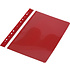 Папка-скоросшиватель с перфорацией "Panta Plast ECO", А4, красный