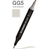 Маркер перманентный двусторонний "Sketchmarker Brush", GG5 серо-зеленый 5