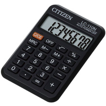 Калькулятор карманный Citizen "LC-110NR", 8-разрядный, черный