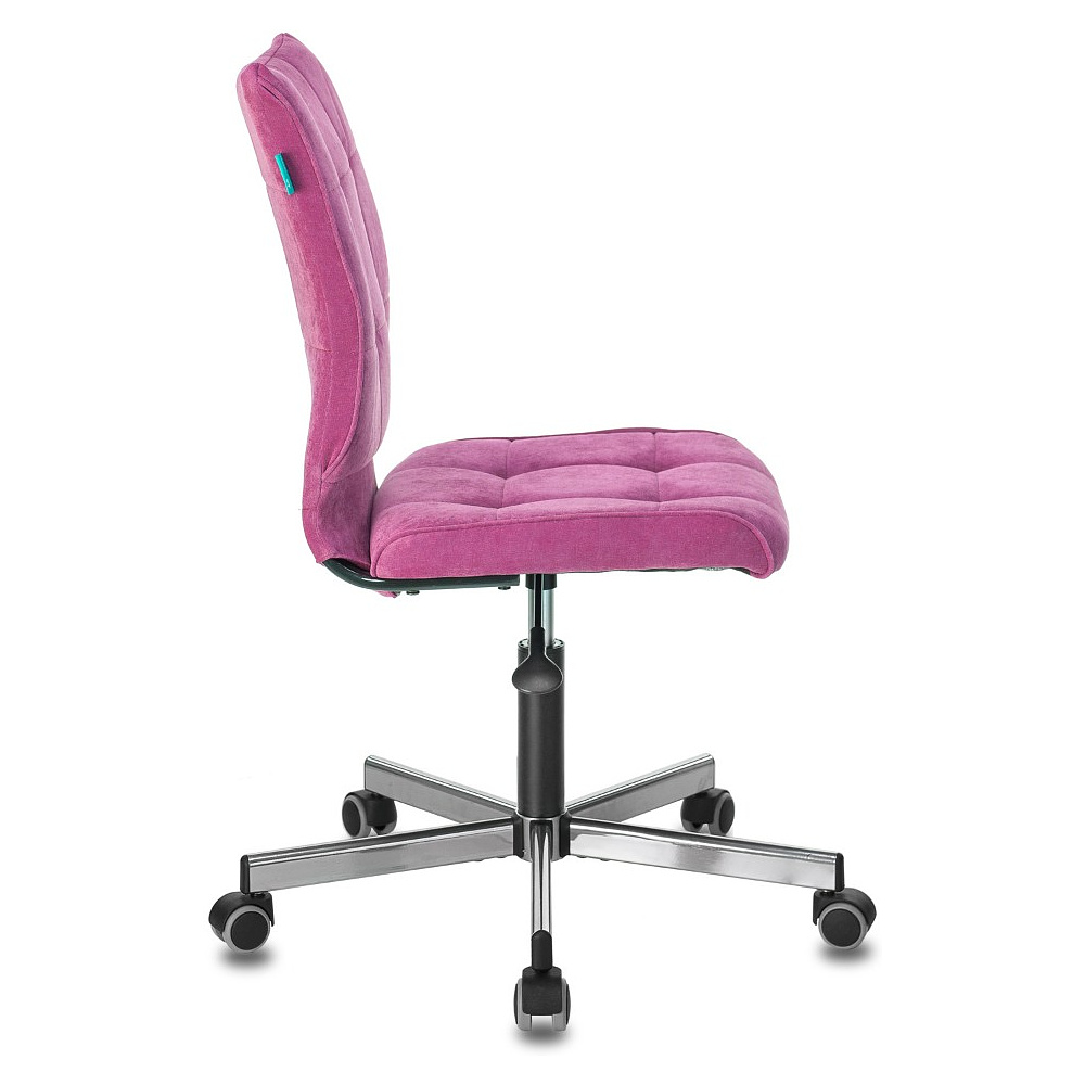 Кресло для персонала "Бюрократ СH-330M/LT", ткань, металл, малиновый - 3