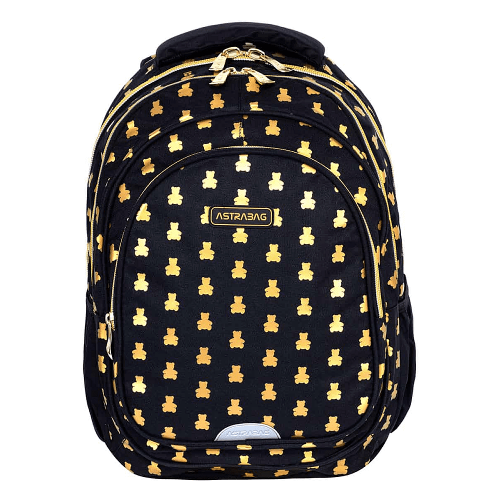 Рюкзак молодежный "Golden Teddy", черный 