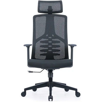 Кресло для руководителя SitZone CH-359A сетка/ткань, черный, -30% - 2