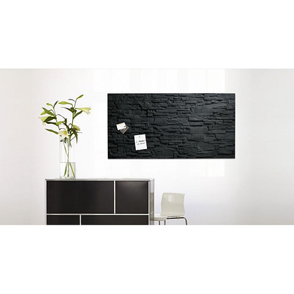 Доска "Черный камень", 91x46 см, черный - 2