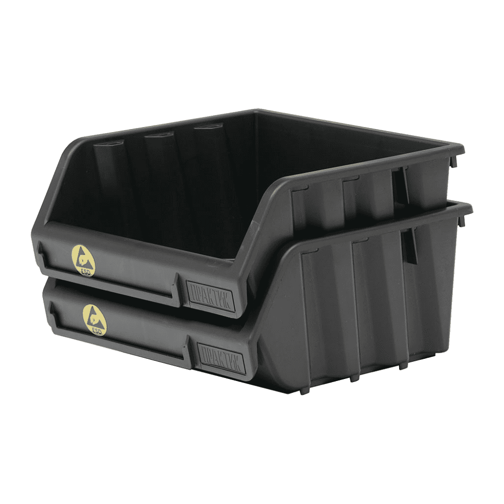 Ящик пластиковый "Практик ESD", 200x157x90 мм - 4