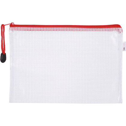 Папка конверт на молнии "Deli", А5, прозрачный - 3