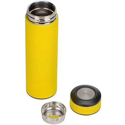Термос "Confident", металл, 420 мл, желтый - 2