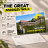 Открытка дизайнерская "The Great Mogilev wall", 148х105 мм
