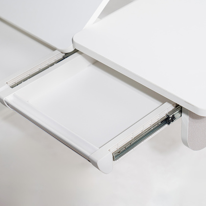 Комплект Ergosmart ученический Caravel: стол регулируемый Caravel, полка с подставкой для книг Wooden space - 23