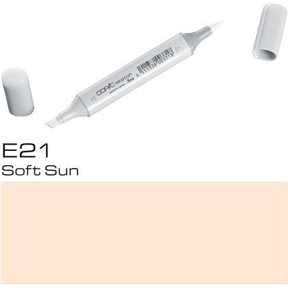 Маркер перманентный "Copic Sketch", E-21 мягкое солнце