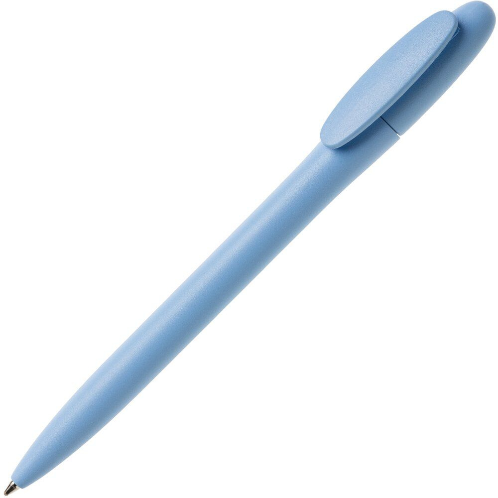 Ручка шариковая автоматическая "Bay MATT", 1.0 мм, светло-голубой, стерж. синий