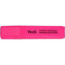 Маркер текстовый "Yesli:", розовый