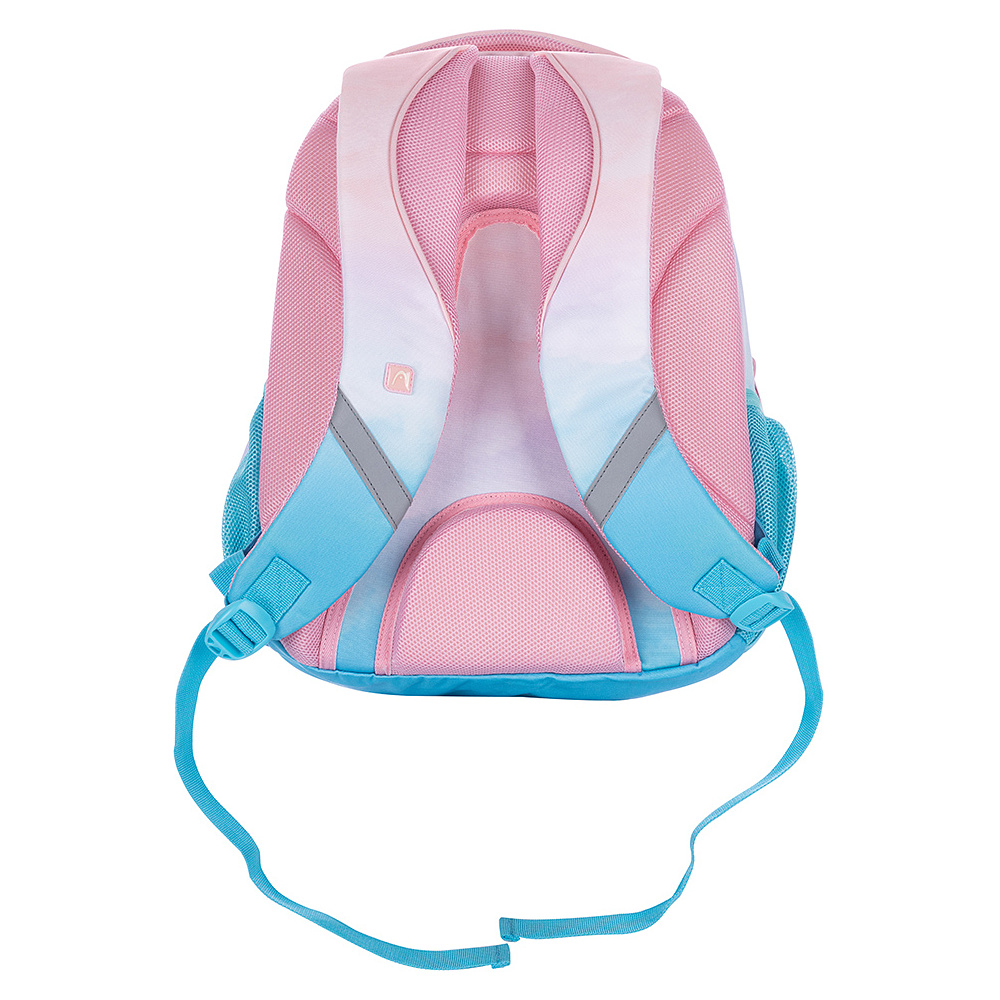 Рюкзак молодежный "Head ombre clouds", розовый, голубой - 6
