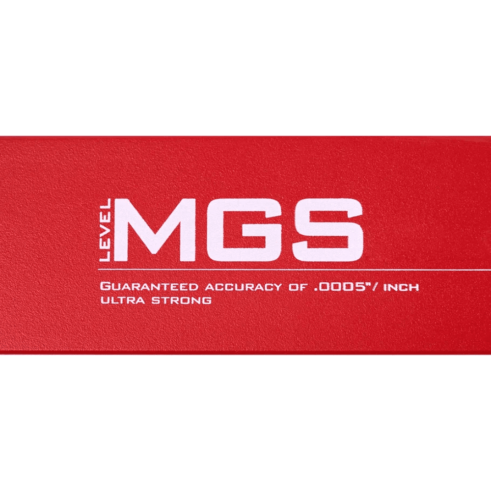 Уровень брусковый MGS 700807B, 2000 мм, 3 глазка - 3