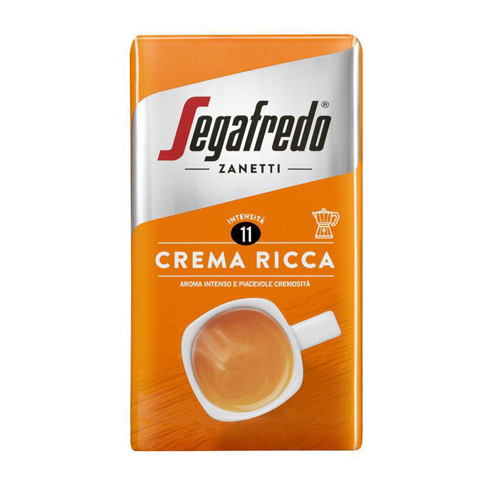 Кофе "Segafredo" Crema Ricca, молотый, 250 г