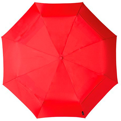 Зонт складной "LGF-99 ECO", 100 см, красный - 2