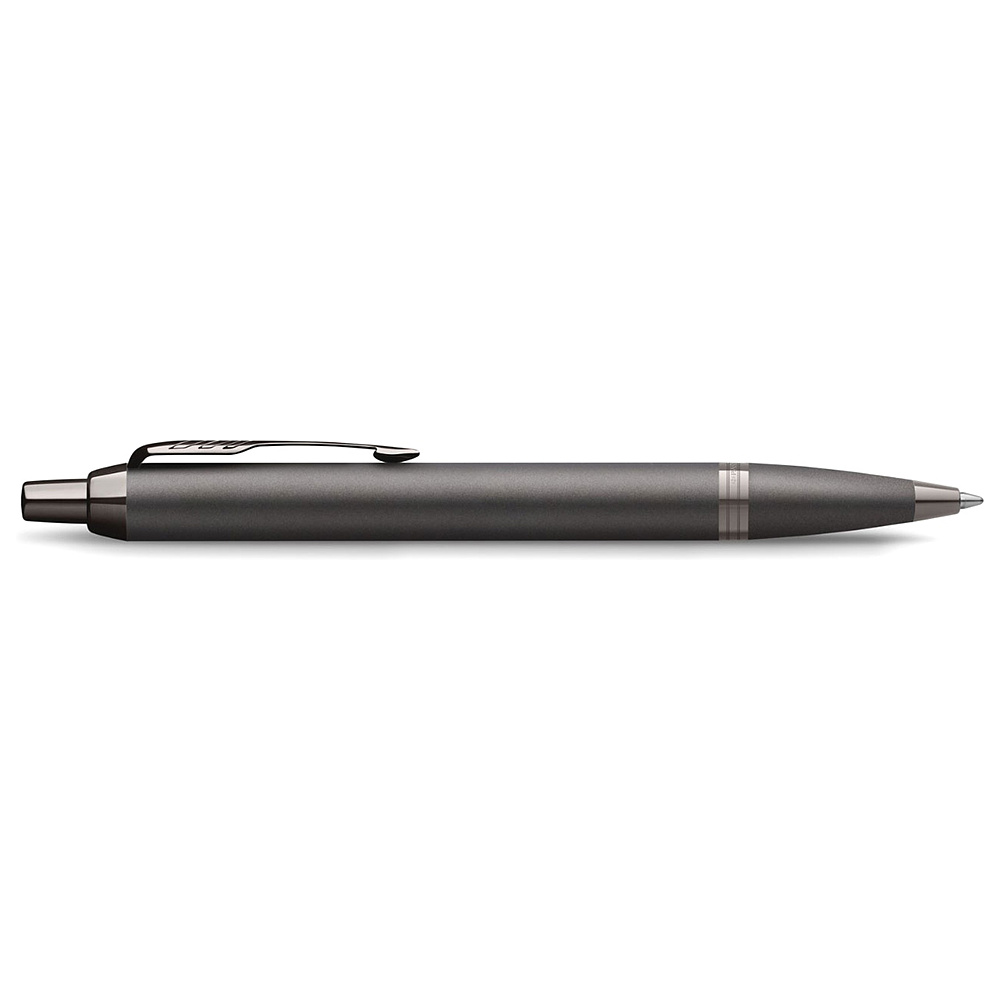 Ручка шариковая автоматическая Parker "IM Monochrome K328", 0,7 мм, серый, стерж. синий - 5