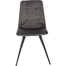 Стул Бюрократ "CH-K1", ткань, тёмно-серый, металл