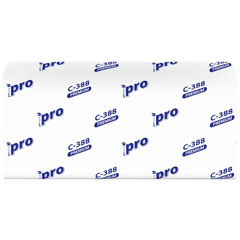 Полотенца бумажные PROtissue, V - сложение, 180 листов, 3 слоя, 100% целлюлоза - 6