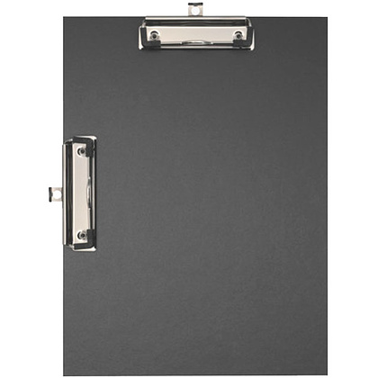 Планшет с зажимом "Картон", А4, черный