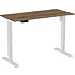 Стол с электроприводом WellDesk Light 1300x675х18 белый/дуб санта-фе винтаж (9116310+9178196)
