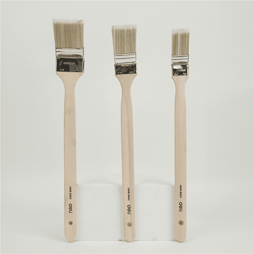 Кисть радиаторная Deli YS EDL509176, 2.5"-63 мм, искусственная щетина - 6