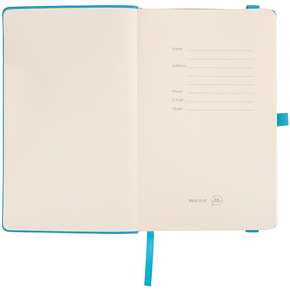 Блокнот "Gracy", А5, 96 листов, линованный, голубой - 4