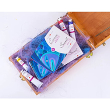 Краски акриловые "Сонет", набор 6 цветов, 46 мл., тубы