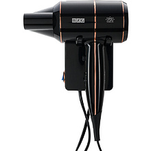 Фен настенный BXG-1600H2, ABS-пластик, черный